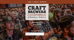Desktop Screenshot of craftbrewersconference.com