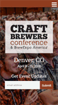 Mobile Screenshot of craftbrewersconference.com